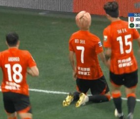 【中超】韦世豪处子球安德里戈倒钩 蓉城3比0浙江队