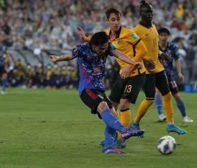 开云娱乐游戏-【世预赛】三苫薰双响 日本2比0澳大利亚提前出线