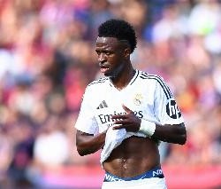 维尼修斯本赛季58场22球19助16黄，近35场比赛7球9助7黄